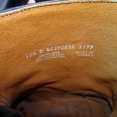 LOT 550. THREE PAIR OF MENS BOOTS SIZE 10.5