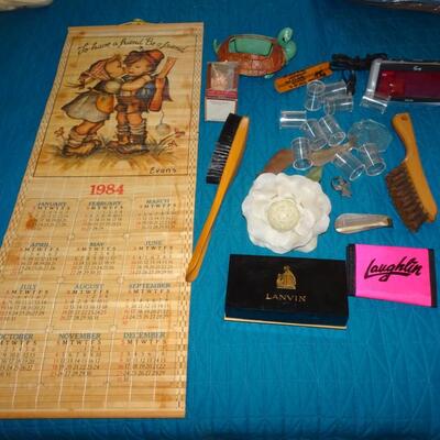 LOT 556. MISC ITEMS AND CALENDAR