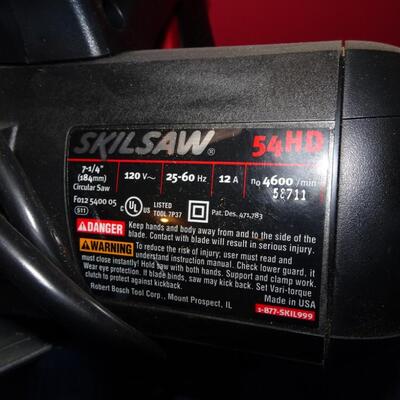 LOT 588. SKIL CIRCULAR SAW 2.3 HP