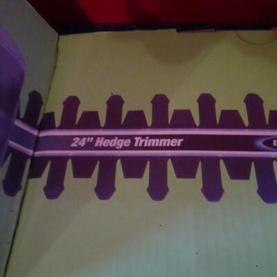 LOT 590.  HEDGE TRIMMER IN BOX