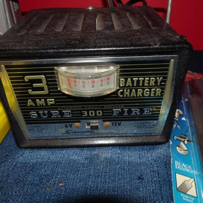 LOT # 604 TOOLD, RADIO AND BATTERY CHARGER