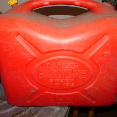 LOT 607.  TWO FIVE GALLON GAS CANS