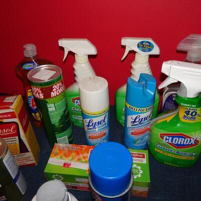LOT 611. CLEANING SUPPLIES