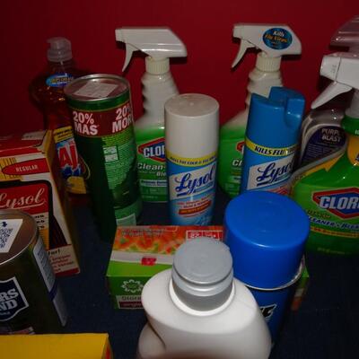 LOT 611. CLEANING SUPPLIES