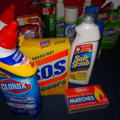 LOT 611. CLEANING SUPPLIES