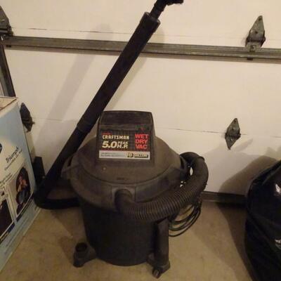 LOT 618. CRAFTSMAN 5.0 HP WET DRY VAC