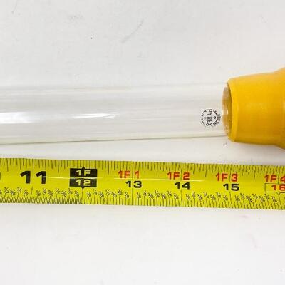 VINTAGE FOLEY GLASS BASTER W/ ORIGINAL TUBE