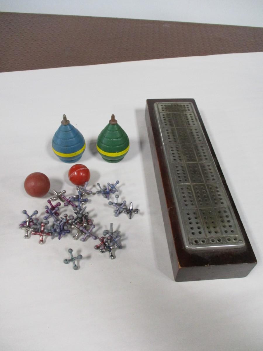 Vintage Games Cribbage Tops Jacks