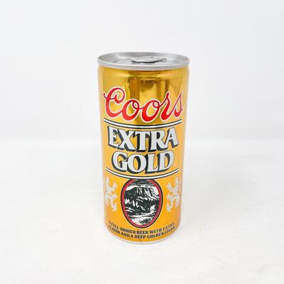 COORS EXTRA GOLD 12 OZ BEER CAN