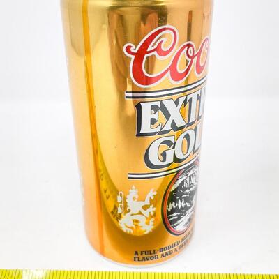COORS EXTRA GOLD 12 OZ BEER CAN