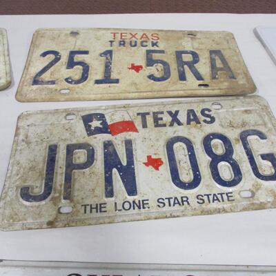 Vintage License Plates