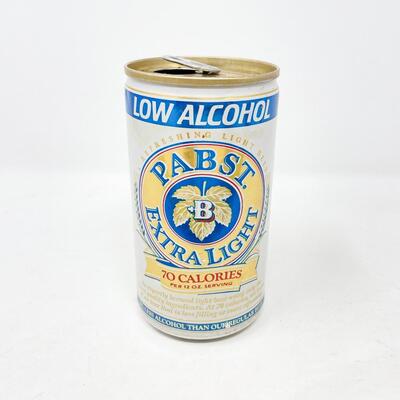 PABST EXTRA LIGHT 12 OZ BEER CAN