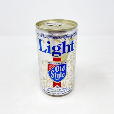 HEILEMANâ€™S OLD STYLE LIGHT 12 OZ BEER CAN