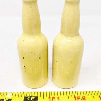 COORS GOLDEN BEER BOTTLE SALT & PEPPER SHAKERS #2