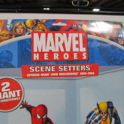 Marvel Collector items - Wonder Woman - Spiderman - Wolverine