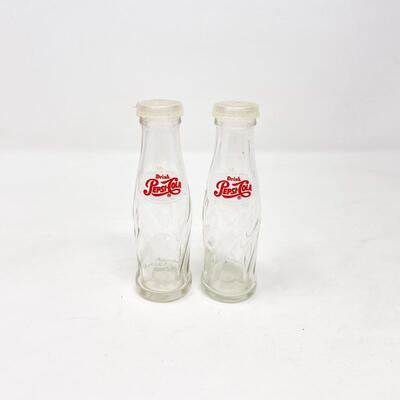 PEPSI-COLA BOTTLE SALT & PEPPER SHAKERS