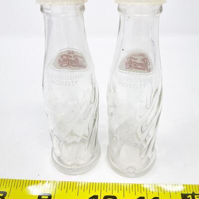 PEPSI-COLA BOTTLE SALT & PEPPER SHAKERS