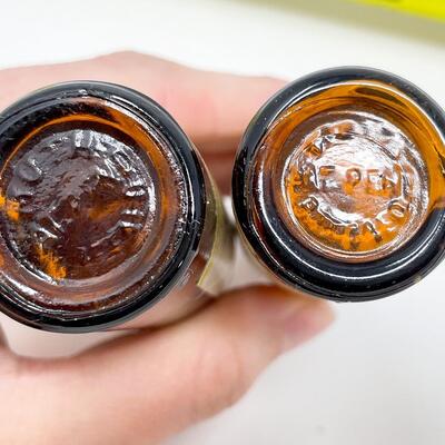 FALSTAFF BEER BOTTLE SALT & PEPPER SHAKERS #2
