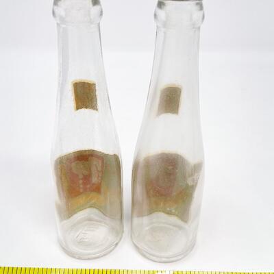 7-UP BOTTLE SALT & PEPPER SHAKERS