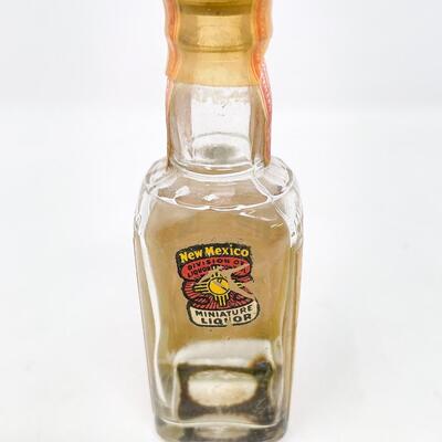 JIM BEAM BOURBON WHISKEY BOTTLE #1 - 1/10 PINT