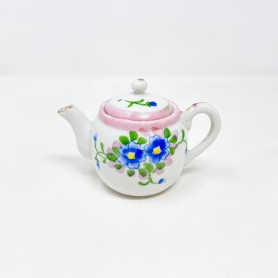 MINI JAPAN FLORAL TEAPOT/CREAMER