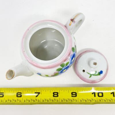 MINI JAPAN FLORAL TEAPOT/CREAMER