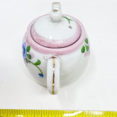 MINI JAPAN FLORAL TEAPOT/CREAMER