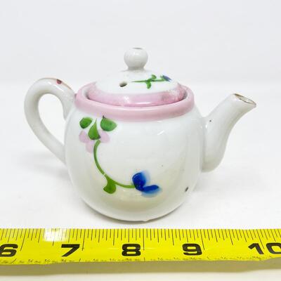 MINI JAPAN FLORAL TEAPOT/CREAMER