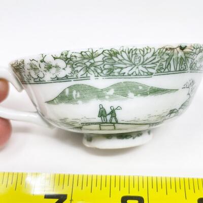 MINI GREEN ASIAN-STYLE TEACUP