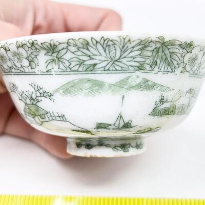 MINI GREEN ASIAN-STYLE TEACUP