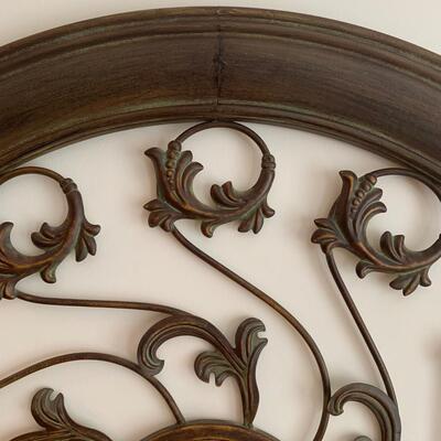 Metal Medallion Wall Decor (DR-HS)