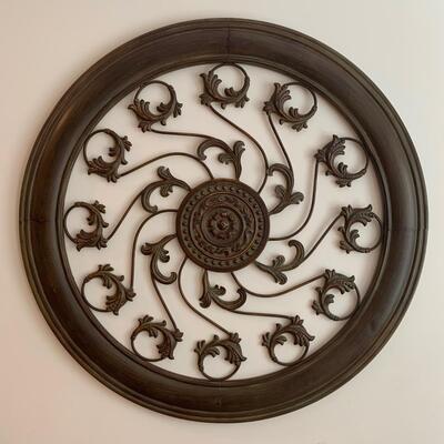 Metal Medallion Wall Decor (DR-HS)