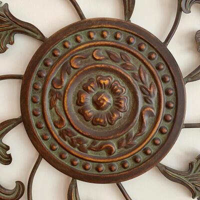 Metal Medallion Wall Decor (DR-HS)