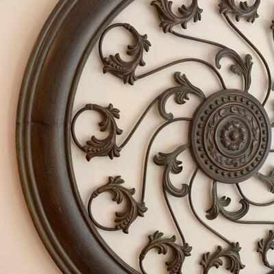Metal Medallion Wall Decor (DR-HS)