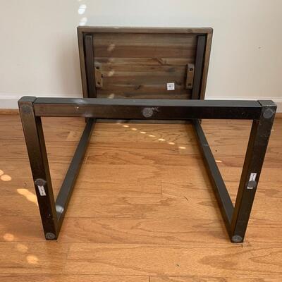 World Market Wood & Metal C Table (DR-HS)