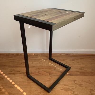 World Market Wood & Metal C Table (DR-HS)