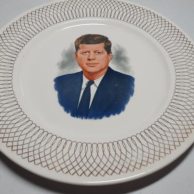 JFK collectors plate