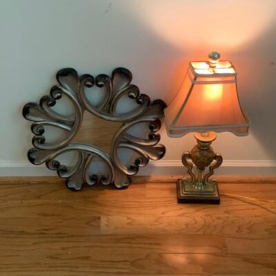 Metallic Mirror & Table Lamp (DR-HS)