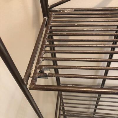Four Shelf Metal Folding Rack (B-KM)