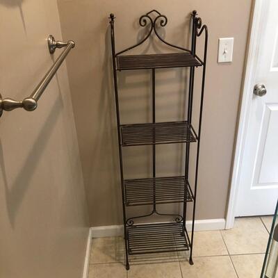 Four Shelf Metal Folding Rack (B-KM)