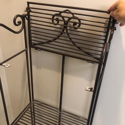 Four Shelf Metal Folding Rack (B-KM)