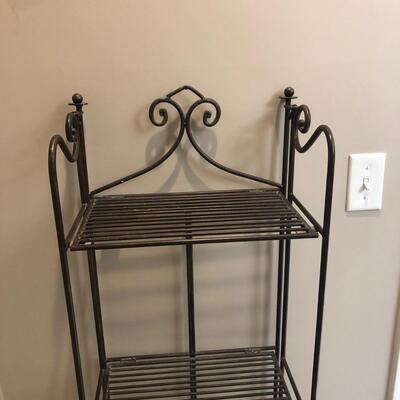 Four Shelf Metal Folding Rack (B-KM)