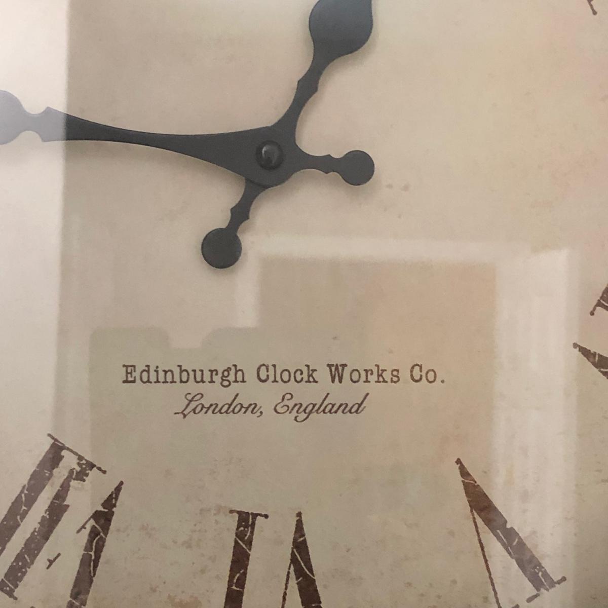 Edinburgh Clock Works Co. Wall Clock (BKM)