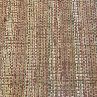 Faux Palm Tree w/ Woven Rug (DR-HS)