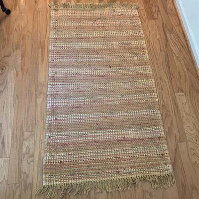 Faux Palm Tree w/ Woven Rug (DR-HS)