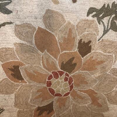 Metal & Suede Seat Barstool & Pier Imports  Rug (MBB-KM)