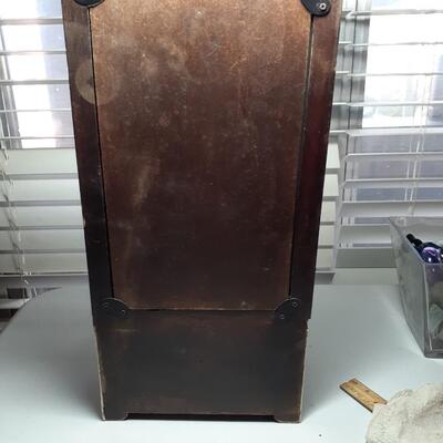 Vintage tiled mirror jewelery box