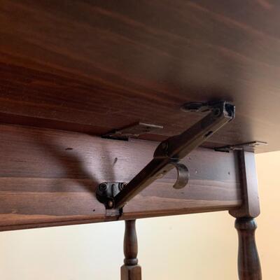 Wooden Drop Leaf Tea Cart (DR-HS)