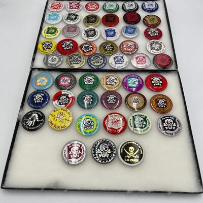 Large Lot of Vintage Seattle Seafair Pirates Buttons
