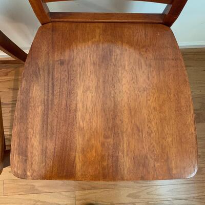 Pair of X-Back Malaysian Made Counter Stools (K-HS)